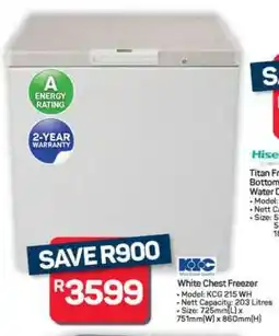 Pick n Pay Hypermarket White Chest Freezer offer