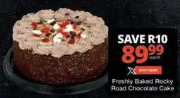 Checkers Freshly Baked Rocky Road Chocolate Cake offer