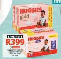 Checkers Huggies Gold Giga Bag offer