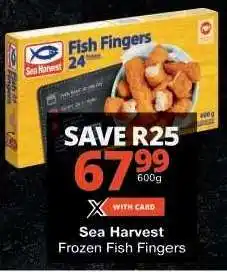 Checkers Sea Harvest Frozen Fish Fingers offer