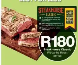 Checkers Steakhouse Classic Ribcanha Roast offer