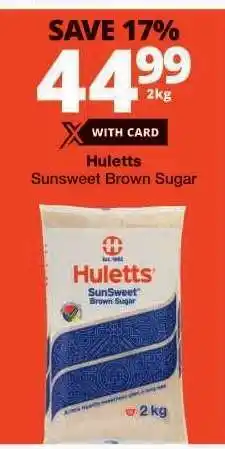 Checkers Huletts SunSweet Brown Sugar offer