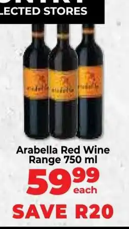 Food Lover's Market Arabella Red Wine Range 750 ml offer