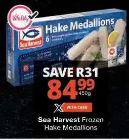 Checkers Sea Harvest Frozen Hake Medallions offer