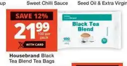 Checkers Housebrand Black Tea Blend Tea Bags offer