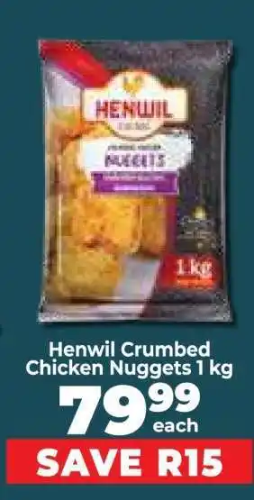 Food Lover's Market Henwil Crumbed Chicken Nuggets 1 kg offer