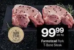 Checkers Farmstead Pork T-Bone Steak offer