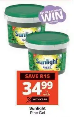 Checkers Sunlight Pine Gel offer
