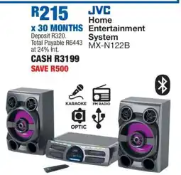 OK Furniture JVC Home Entertainment System MX-N122B offer