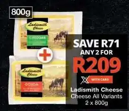 Checkers Ladismith Cheese offer