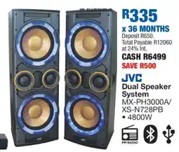 OK Furniture JVC Dual Speaker System offer