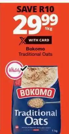 Checkers BOKOMO Traditional Oats offer
