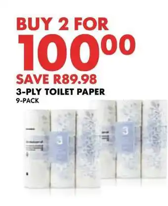 Woolworths 3 Ply Toilet Paper offer