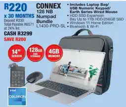 OK Furniture CONNEX 128 NB Numpad Bundle L1430-PRO-SL offer