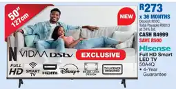 OK Furniture Hisense Full HD Smart LED TV 50A4Q offer