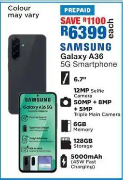 OK Furniture Samsung Galaxy A36 5G Smartphone offer