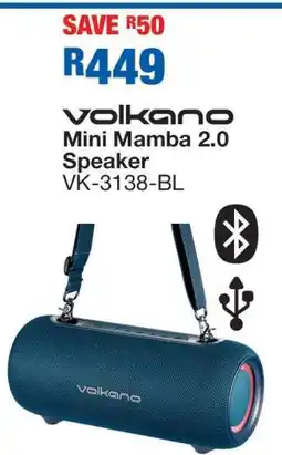 OK Furniture Volkano Mini Mamba 2.0 Speaker offer