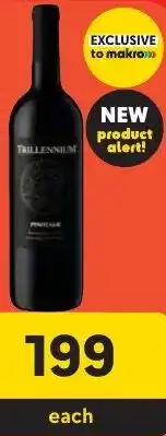 Makro TRILLENNIUM Pinotage offer