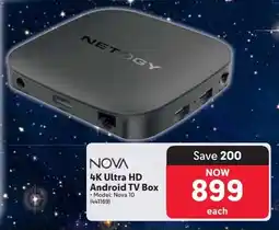 Makro NOVA 4K Ultra HD Android TV Box offer