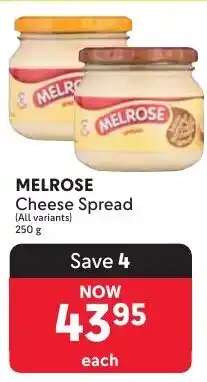 Makro MELROSE Cheese Spread offer