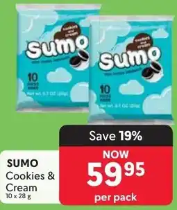 Makro SUMO Cookies & Cream offer