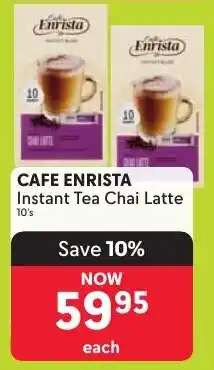 Makro CAFE ENRISTA Instant Tea Chai Latte offer