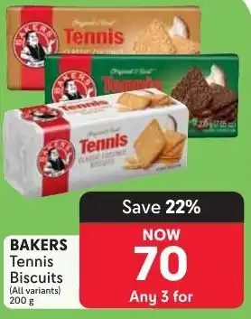 Makro BAKERS Tennis Biscuits offer