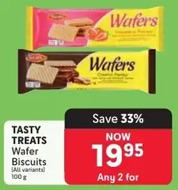 Makro TASTY TREATS Wafer Biscuits offer