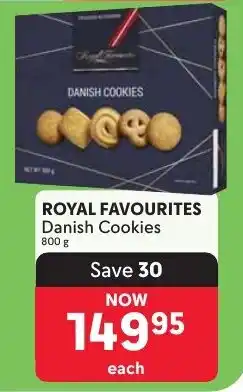 Makro ROYAL FAVOURITES Danish Cookies offer