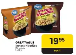 Makro GREAT VALUE Instant Noodles offer
