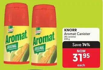 Makro KNORR Aromat Canister offer