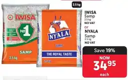 Makro IWISA Samp or NYALA Samp offer