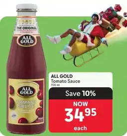 Makro ALL GOLD Tomato Sauce offer