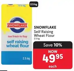 Makro SNOWFLAKE Self Raising Wheat Flour offer