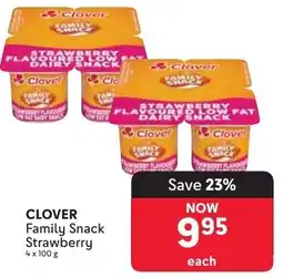 Makro CLOVER Family Snack Strawberry offer