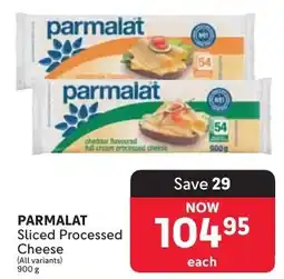 Makro PARMALAT Sliced Processed Cheese offer