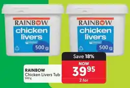 Makro RAINBOW Chicken Livers Tub offer
