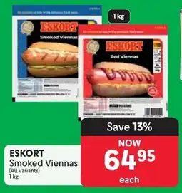 Makro ESKORT Smoked Viennas offer