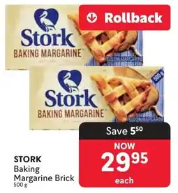 Makro STORK Baking Margarine Brick offer