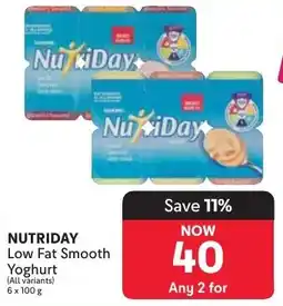 Makro NUTRIDAY Low Fat Smooth Yoghurt offer