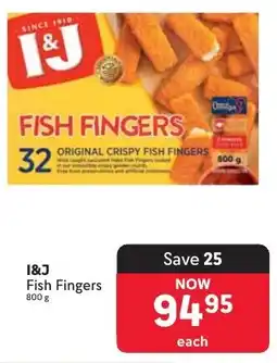 Makro I&J Fish Fingers offer