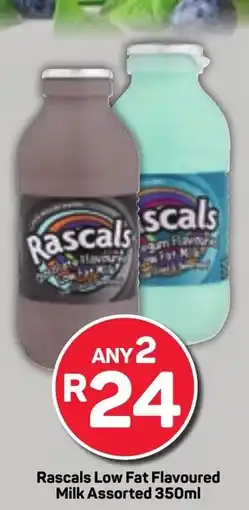 Pick n Pay Hypermarket Rascals Low Fat Flavoured Milk Assorted offer