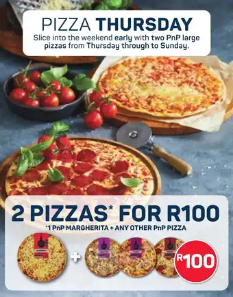 Pick n Pay Hypermarket 1 pnp margherita + any other pnp pizza offer
