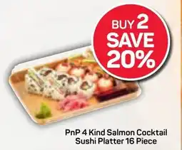 Pick n Pay Hypermarket PnP 4 Kind Salmon Cocktail Sushi Platter offer