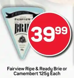 Pick n Pay Hypermarket Fairview Ripe & Ready Brie or Camembert offer