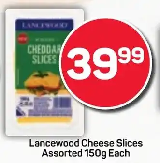 Pick n Pay Hypermarket Lancewood Cheese Slices Assorted offer