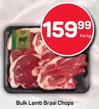 Pick n Pay Hypermarket Bulk Lamb Braai Chops offer