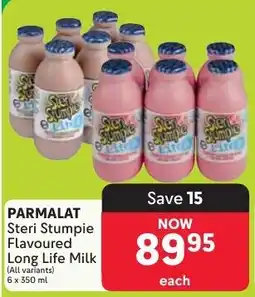 Makro PARMALAT Steri Stumpie Flavoured Long Life Milk offer
