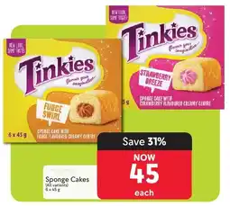Makro Tinkies Sponge Cakes offer