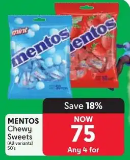 Makro MENTOS Chewy Sweets offer
